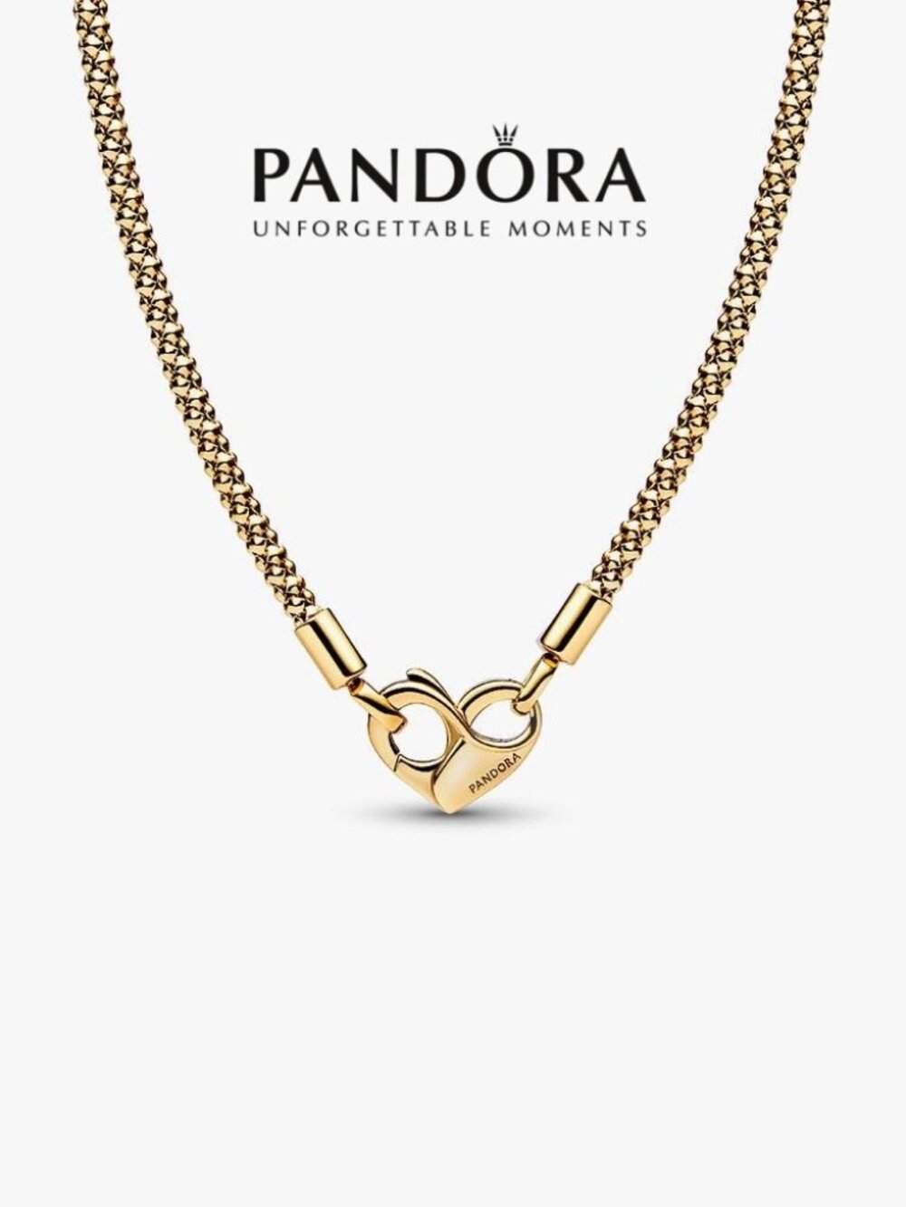 Pandora Studded Chain Necklace